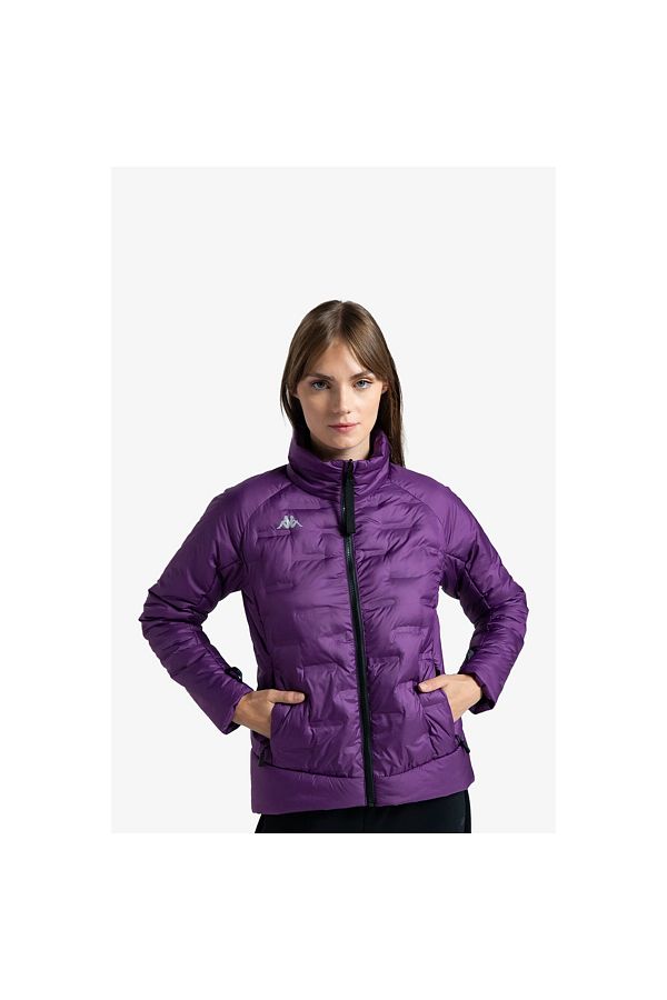 Kappa Harymool Women s Purple Coat 371U33W A0C K Trendyol