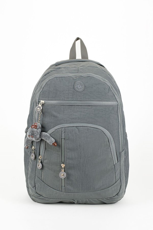 samilon Wrinkled Waterproof Fabric Large Size Unisex School Backpack and Travel Bag