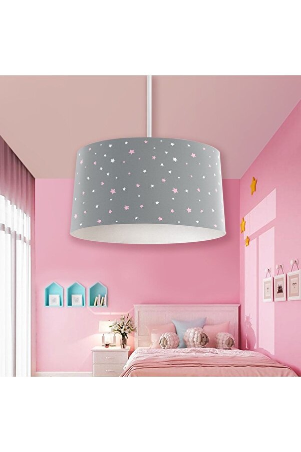 Bebişim Halı Yıldızlı Bha2215 Çocuk Odası Sarkıt Avize