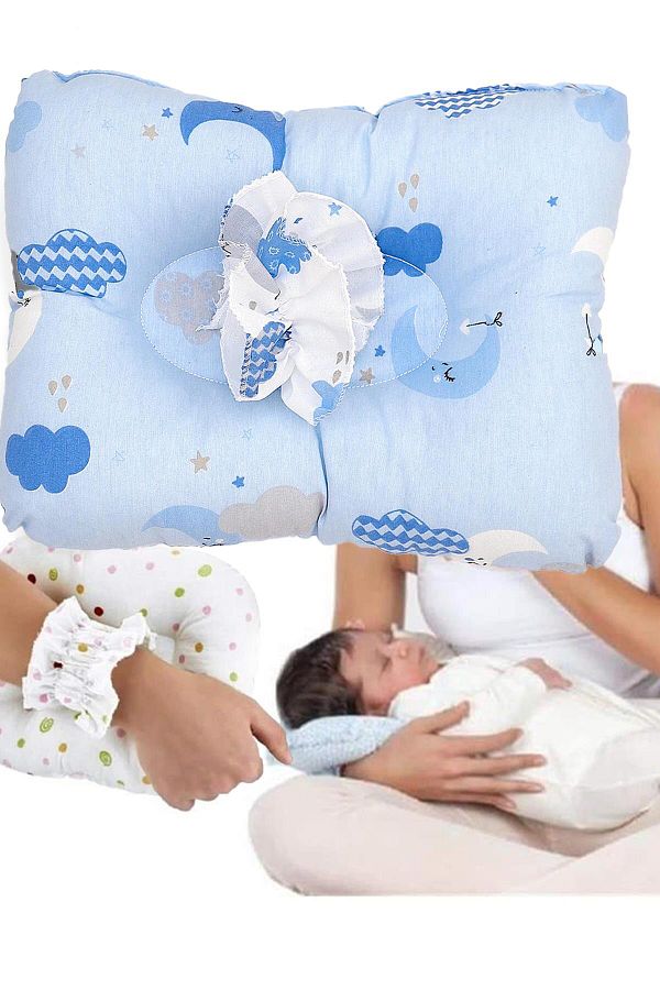 Sitilin Baby Head and Arm Pillow Small Breastfeeding Cushion STL6721 Trendyol