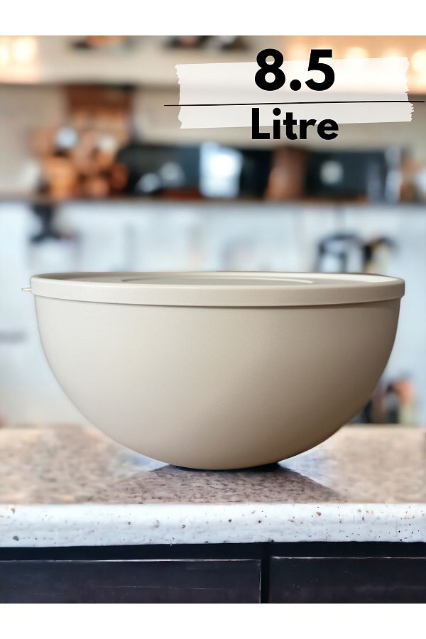 Kitcware-Soft Lid Storage Container, Flour Storage Container, Dough Basin, Round Large Storage Container, 8.5 Liter 1