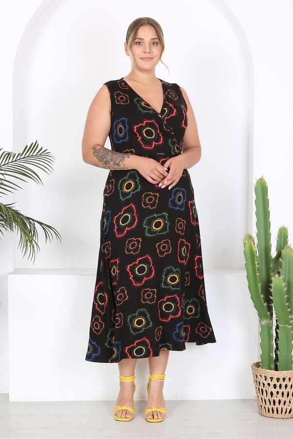 Plus size neon maxi dress store