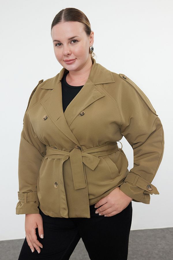 Tech short length trench coat online
