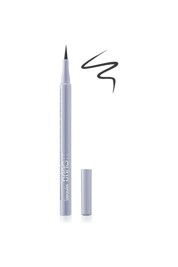 beaulis-قلم تحديد العيون بطرف لباد من Drag It، 100 قطعة، أسود، قطعتين 1