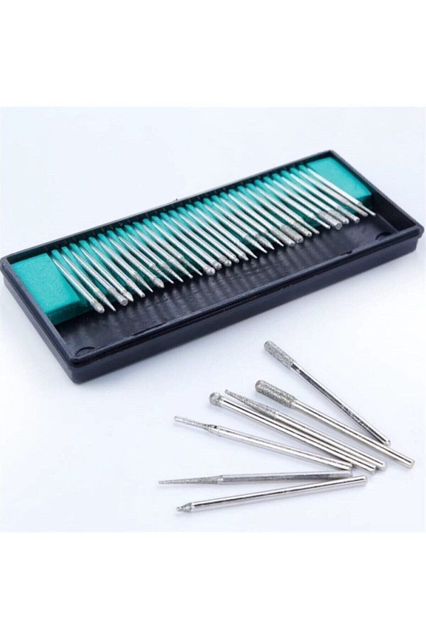topo-30-Piece Luxury Router Bit Set Electric Nail File Bit 30-Piece Bit Set 1