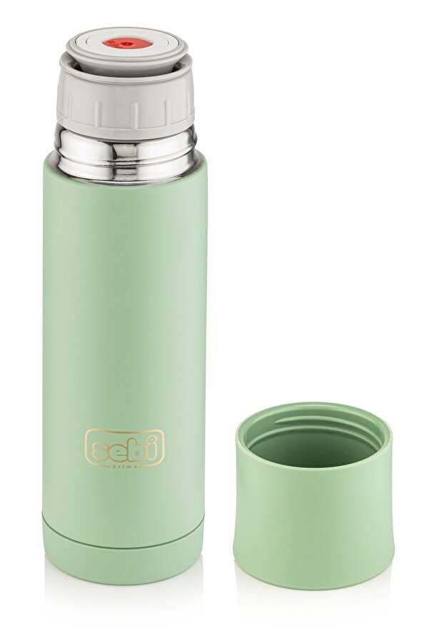 Sebi Bebe Sebi Prime Anne Bebek Paslanmaz Çelik Termosu 400 ML Pastel Yeşil