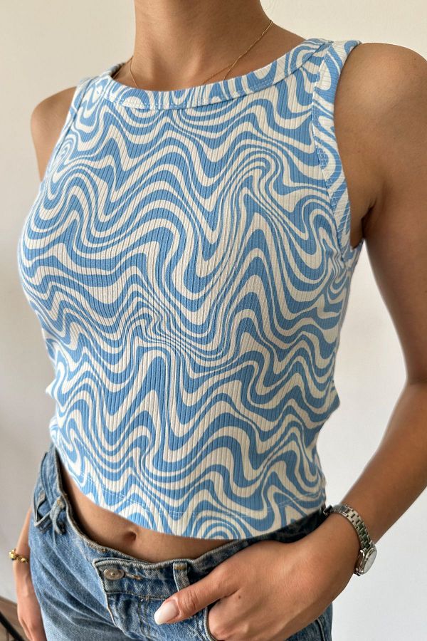 CİDDE-Tricou cu snur flexibil pentru femei - Decolteu 1