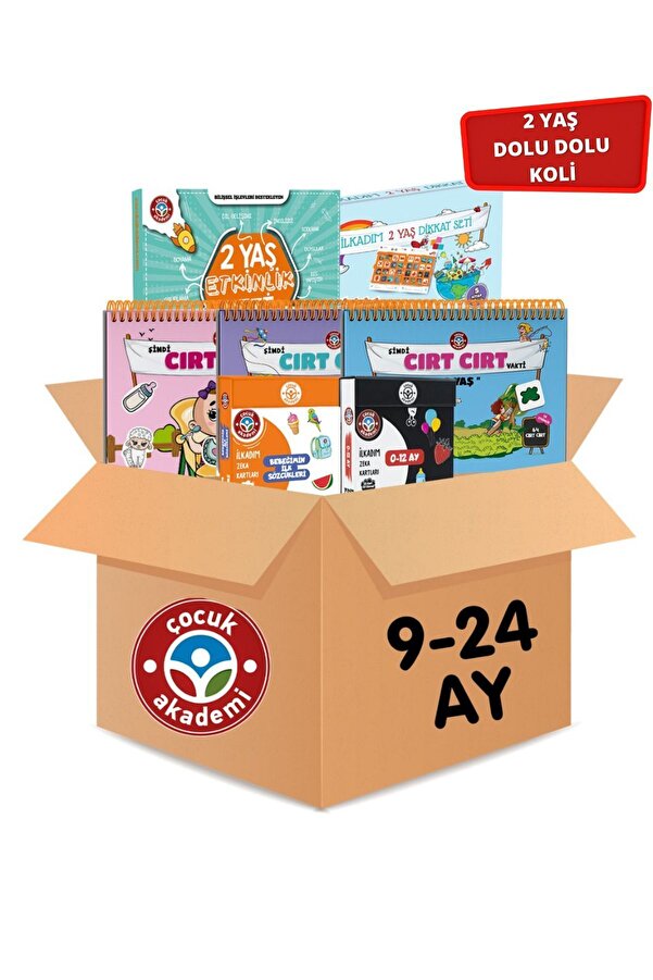 Çocuk Akademi 9-24 Ay İlk Setlerim Ekonomik Koli