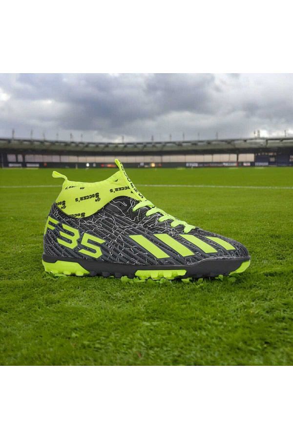 Boys green football cleats discount