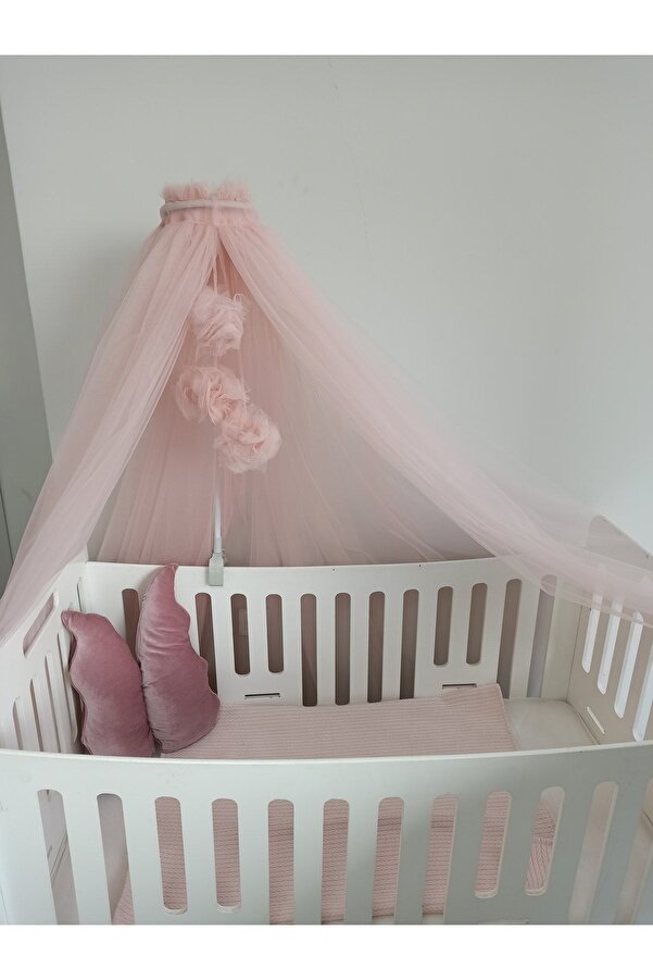 Ege HOME Decoration&Accessories Ege Home Pudra Tül Aparatı Beşik Cibinlik Tül Sineklik