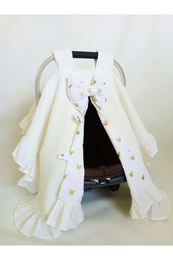 Wenaris Fırfırlı Puset Örtüsü