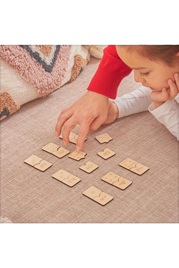 Trendy Toys Eğitici Ahşap Sayılar Eşleştirme