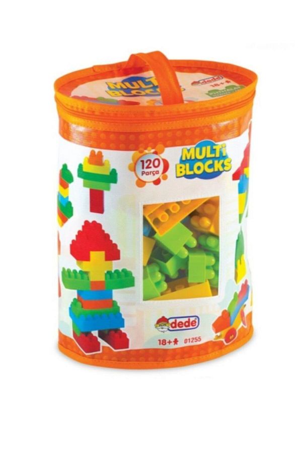 Dede Oyuncak-Dede 120 Pieces Multi Blocks 1