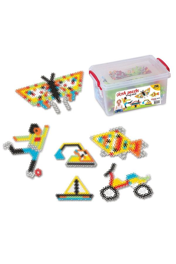 Do an Oyuncak Dunyas Flower Puzzle Small 250 Pieces Flower Lego Lego Toys Building Toys Flower Figure