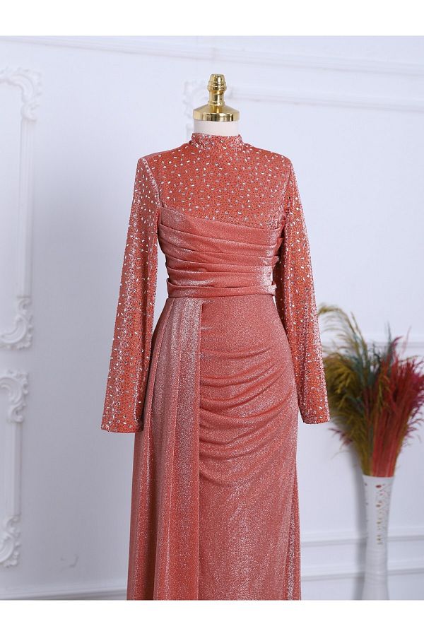 High neck evening top online