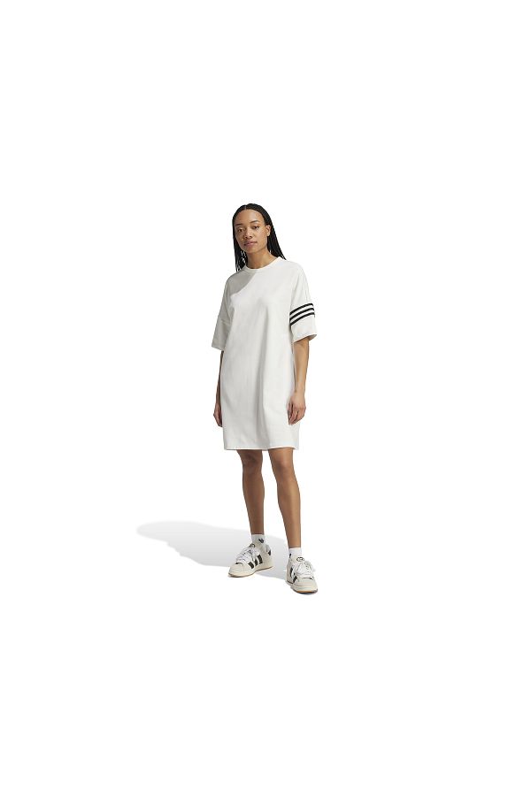 All white adidas dress clearance