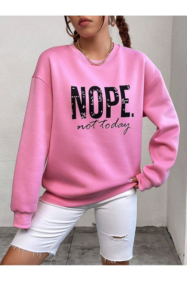 Powder pink sweatshirt store