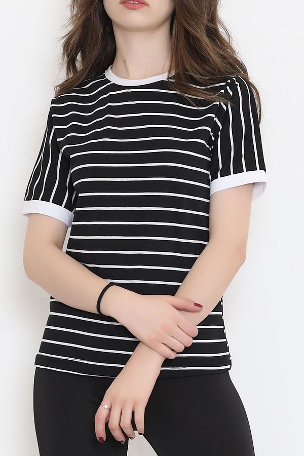 Black and white striped supreme shirt shop