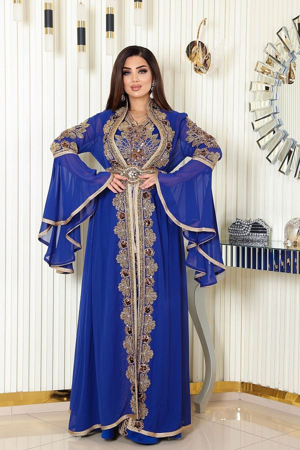 Chiffon caftan hotsell