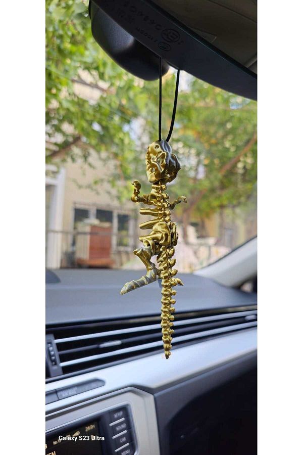 hobiimobiii Rearview Mirror Ornament 3D Movable Car Ornament Men s Gift Valentine s Day Gift Keychain Trendyol