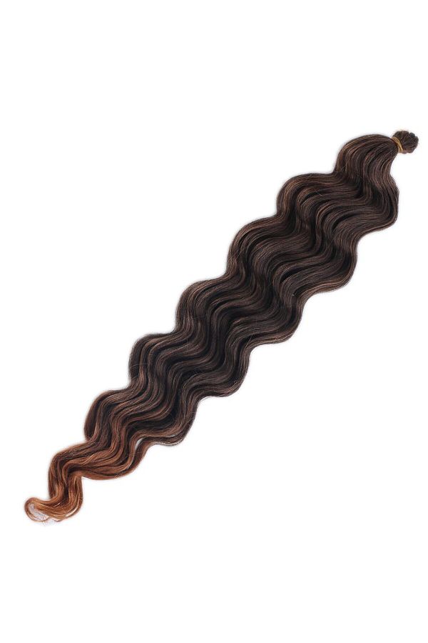 TWOX-Black Copper Ombre Water Wave Look Hair 1