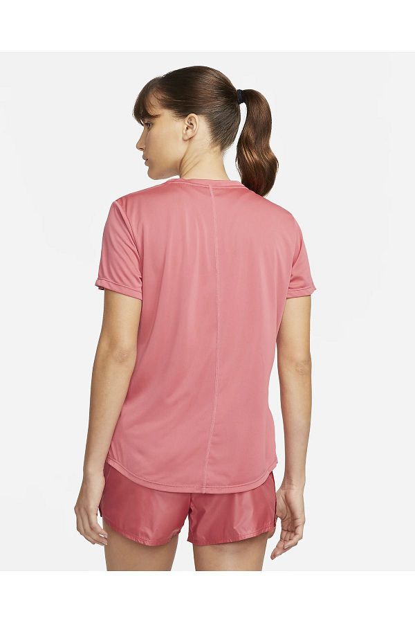 Nike swoosh 2 logo t shirt pink store