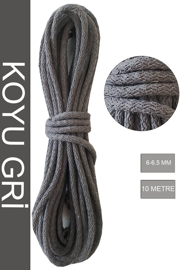 Bevella Macrame Cord-10 Meters Macrame Rope - Multi-Purpose, Cord Kaytan Supla Mop Rope 1