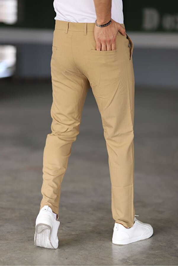 Ankle Trousers Camel Skinny Pants Bürke Camel Men's Trousers