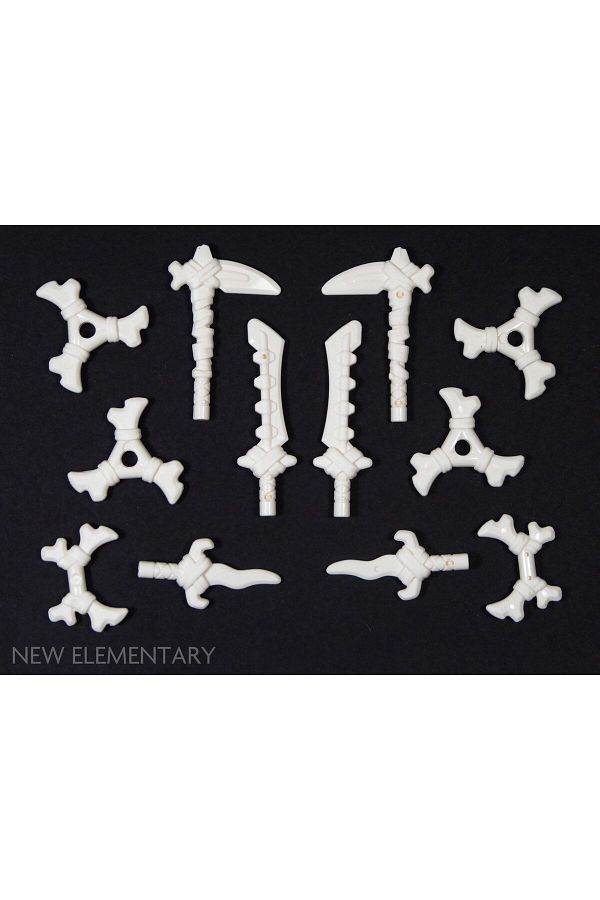 LEGO NINJAGO 12 Piece Mini Figures Weapon Set Weapon Pack