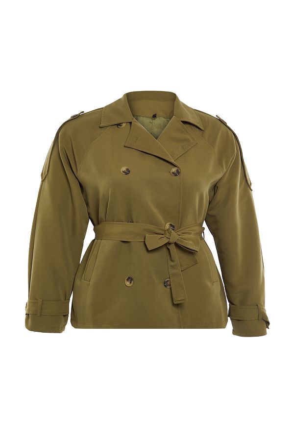 Tech short length trench coat sale