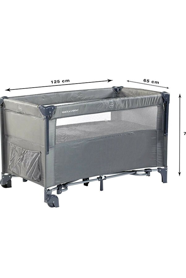 Genel Markalar Orginal 3 Ü 1 Arada Anne Yanı, Oyun Parkı, Seyahat Katlanabilir Park Yatağı