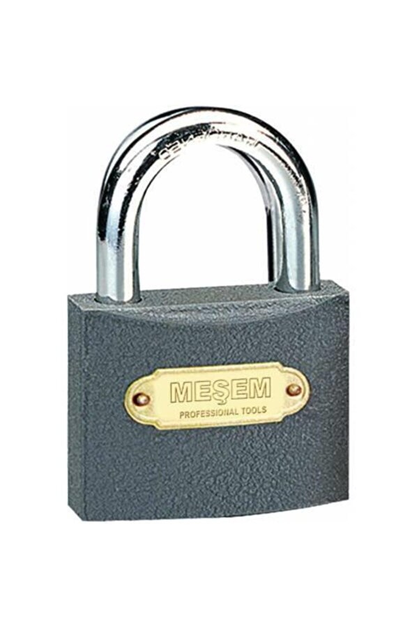 Meşem 315 Asma Kilit Kısa Gri 20 Mm