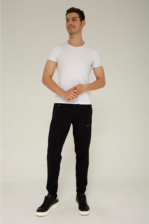 Cramp Spor Cramp Leg Rib Ribbed Top Side Embroidered Men s Tracksuit Bottom Trendyol