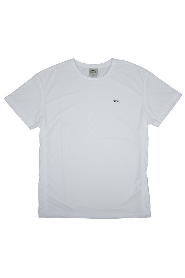 Slazenger-Ανδρικό μπλουζάκι Republıc μεγάλο μέγεθος λευκό 1