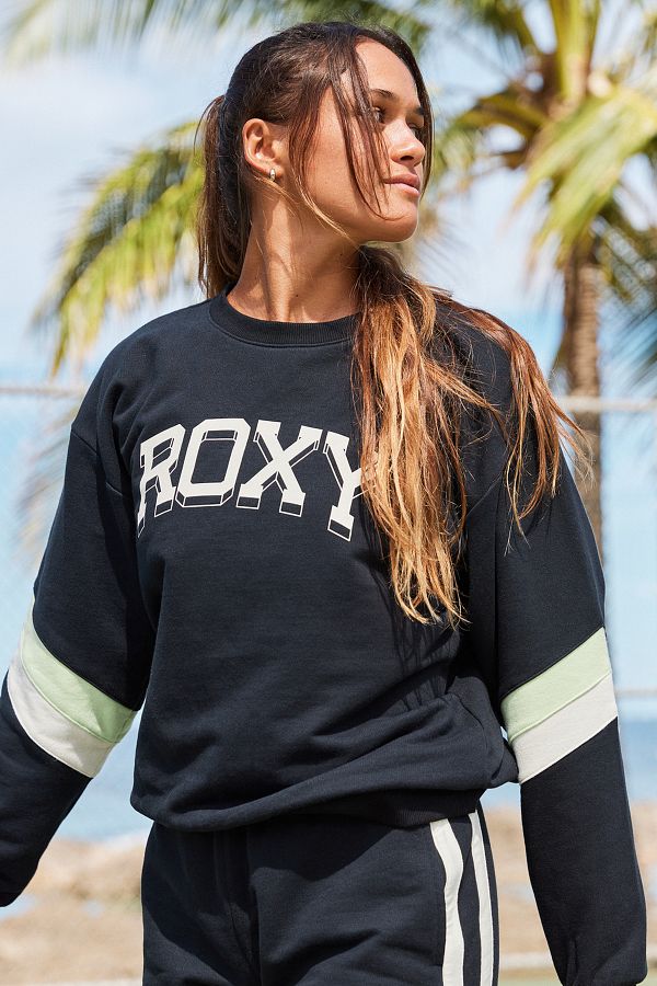 Roxy-Pullover-Sweatshirt für Damen – 100 % Bio-Design, Active-Kollektion 1