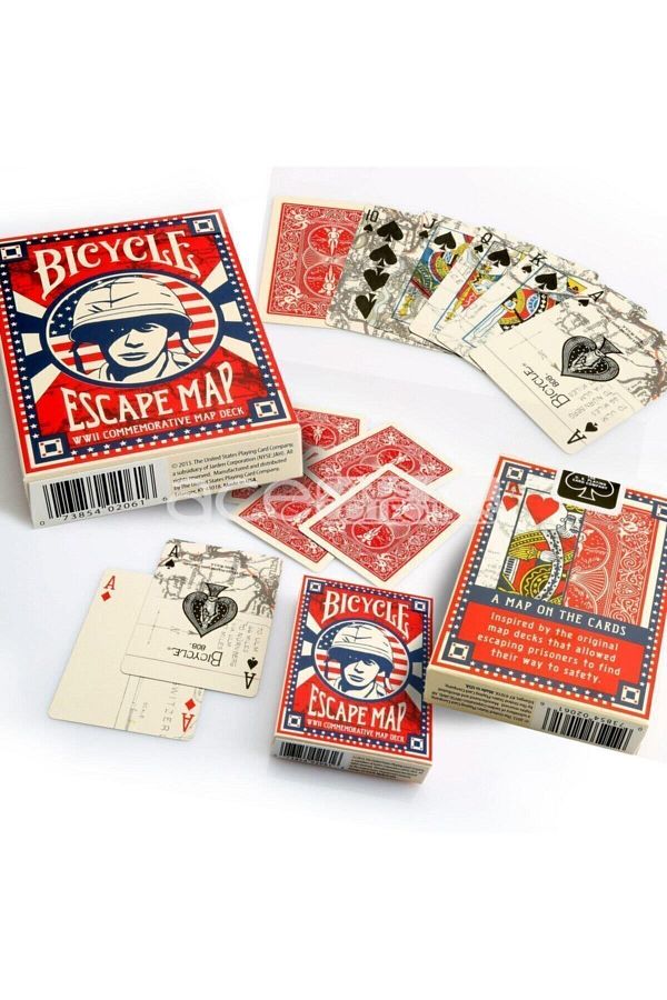Bicycle-Escape Map Game Card 1
