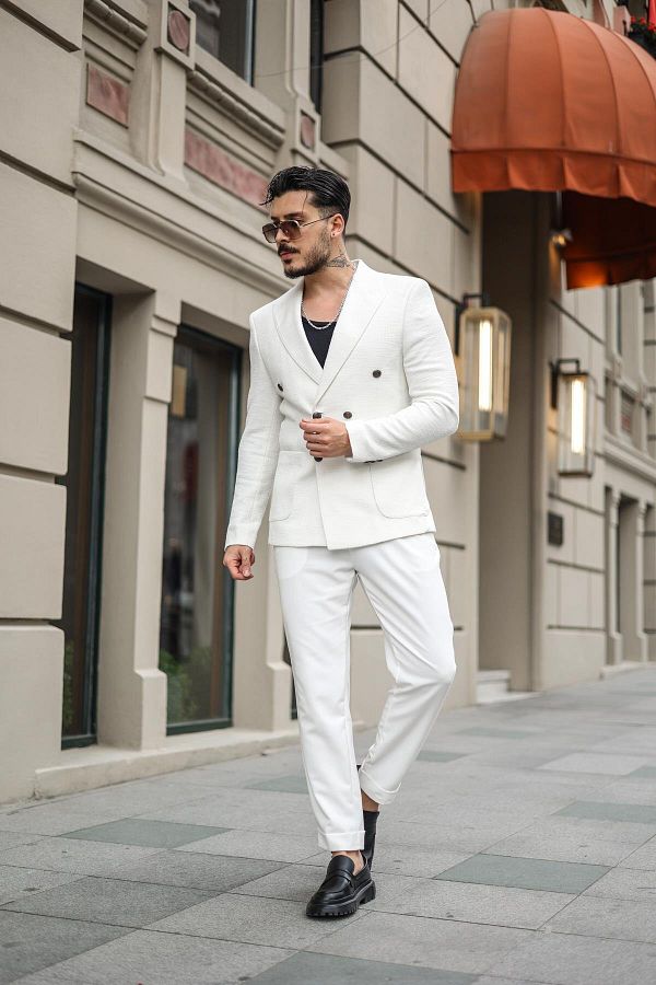 Loose blazer outfit cheap