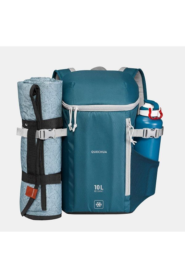 Decathlon Quechua Cooler Backpack 10 L Sponge Back Adjustable Strap 2 Zipper Pockets Trendyol