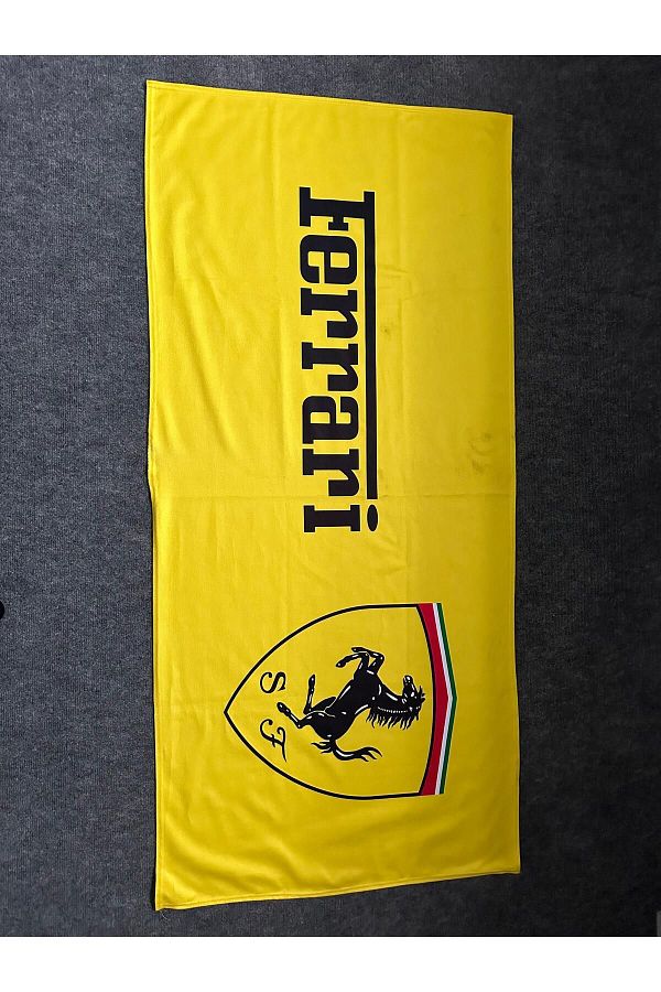 Ferrari towel hotsell