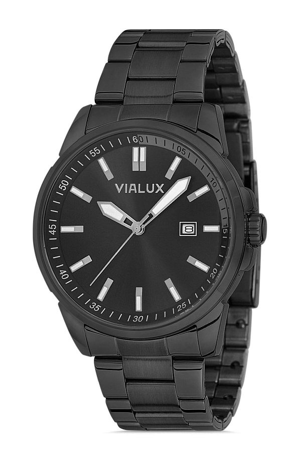 Vialux-Men's Wristwatch As532B-04Ss - Stylish and Functional Design 1