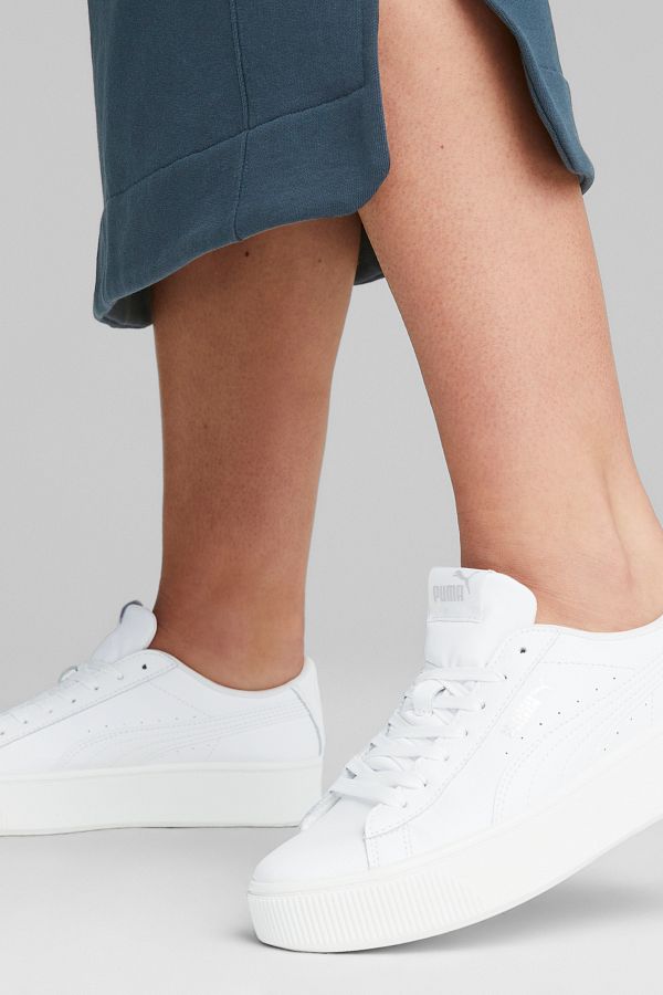 Puma Women s White Sneakers Vikky Stacked L Trendyol