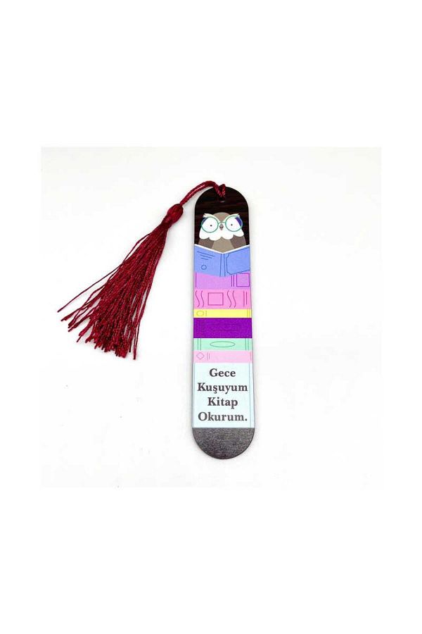 Bemenda-My Night Bird - Illustrated and Tasseled Bookmark 1