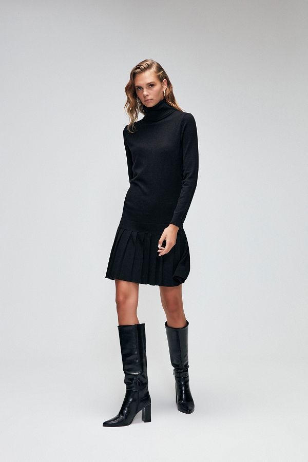 Frilly turtleneck sale