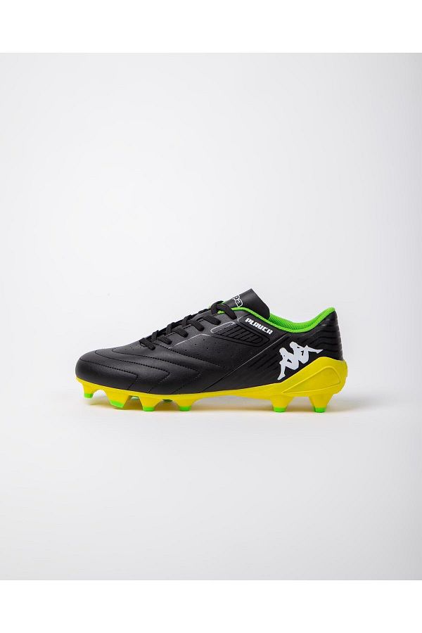 Kappa Player Base Fg Men s Black Light Green Turf Football Shoes Trendyol