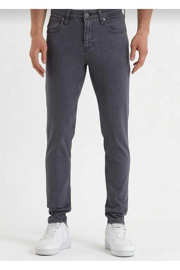 Avcı-Men's Jean Pants Skinny Danny 140 Rd22ye011427 Dark Gray 1