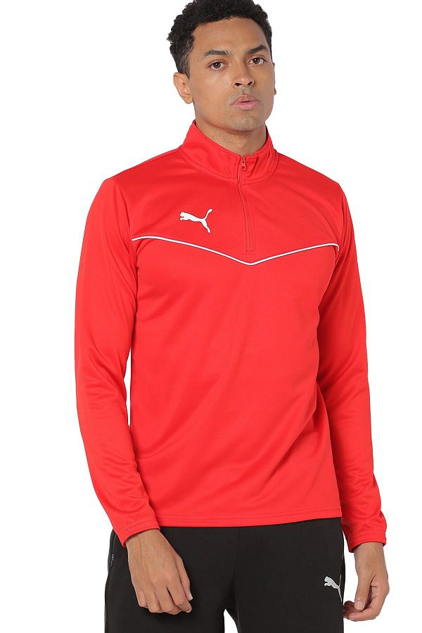 Puma Men s Sweat Team Rise 1 4 Zipper 65909701 Trendyol