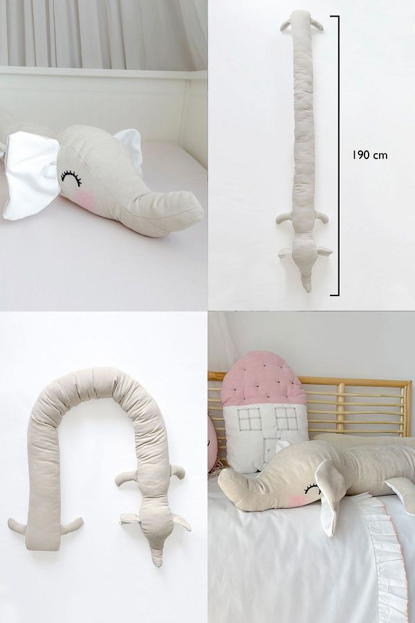 Long sausage pillow top