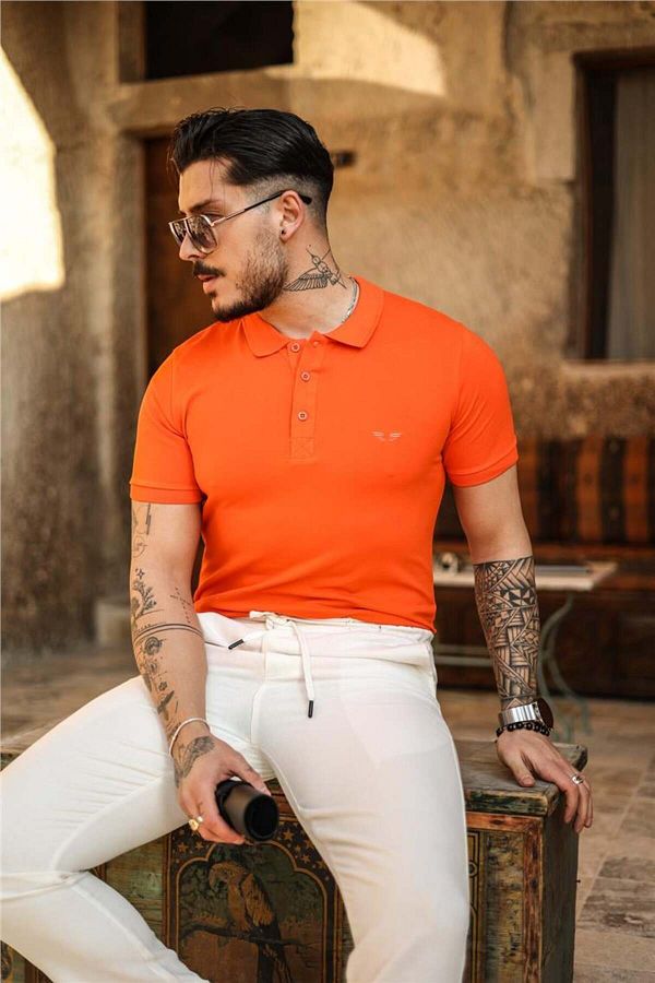 Orange polo outfit 2025