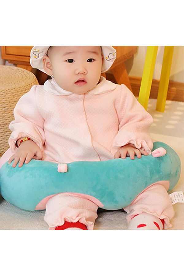 DubaiGallery Baby Support Seat Cute Baby Sofa Chair for Sitting Up Comfy Plush Infant Seats with Stuffing Trendyol