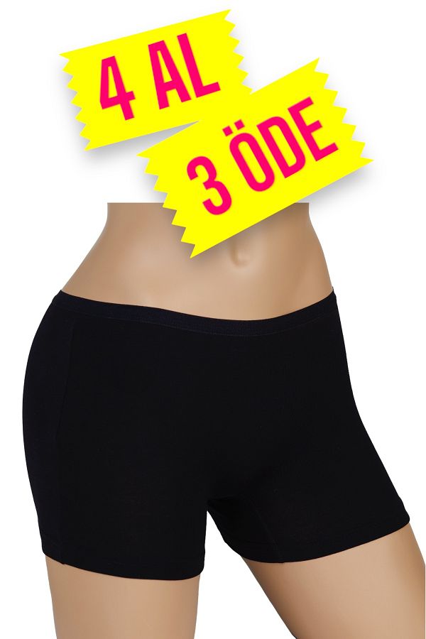 Katmirra Women s Cotton Short Leg Boxer Shorts Trendyol
